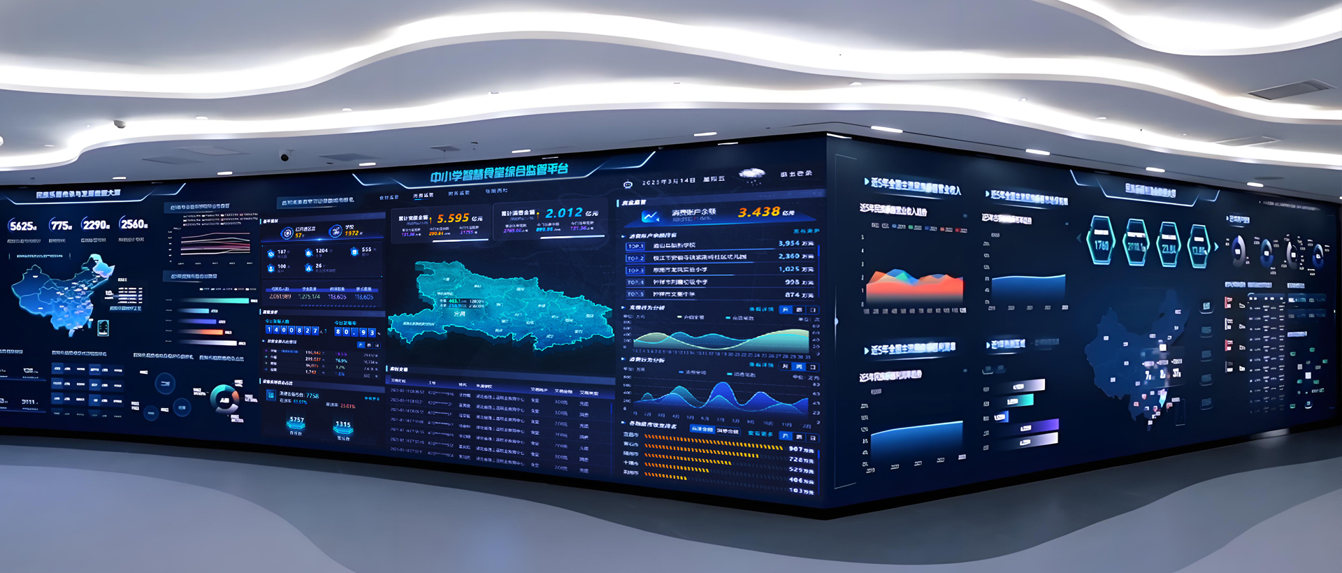 中小學數字食堂智慧監管平臺